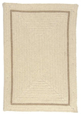 Colonial Mills Shear Natural EN30 Canvas Modern Area Rug, Rectangular 12'x15'