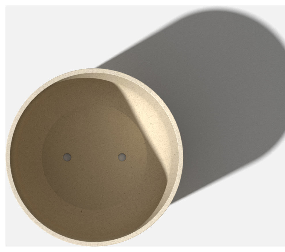 Pure Series Kona Planter, Sand, 15", 1 Pack