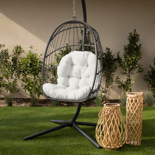 Sunbrella Egg Chair Cushion, Canvas Natural