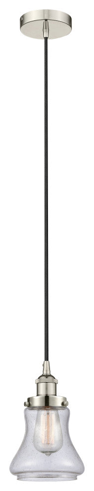 Innovations 616-1PH-PN-G194 1-Light Mini Pendant, Polished Nickel