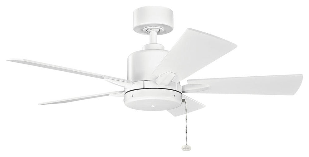 42" Bowen Fan, Matte White