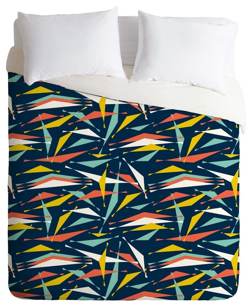 Deny Designs Heather Dutton Swizzlestick Party Girl Duvet Cover - Lightweight