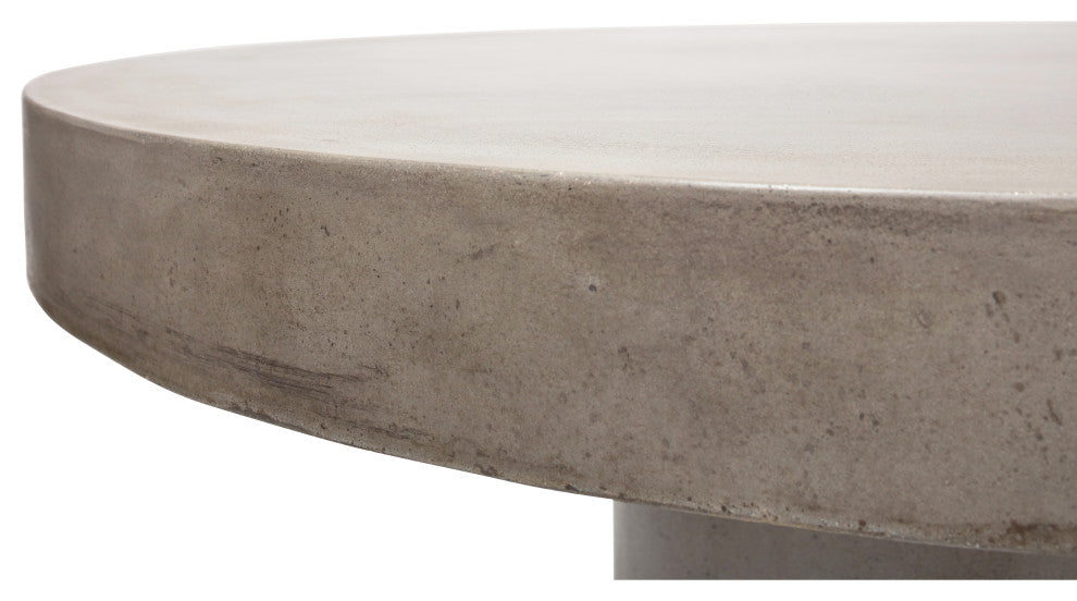 47.25" Dia. Circa Dark Grey Dining Table
