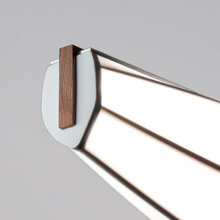 Lenis LED Linear Pendant, Walnut, 2700k - 277v