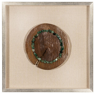 Nanya Wood and Stone Shadow Box Wall Decor