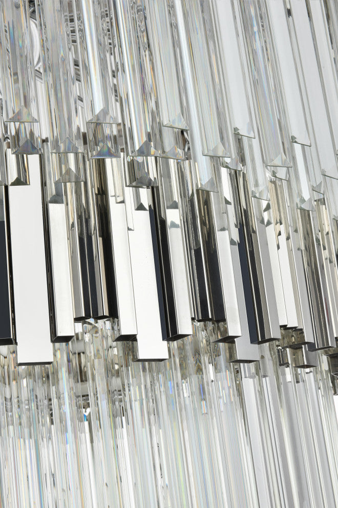 Home Living 59" Chandelier, Chrome