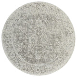 Weave & Wander Michener Rug, Gray, 8'x8' Round