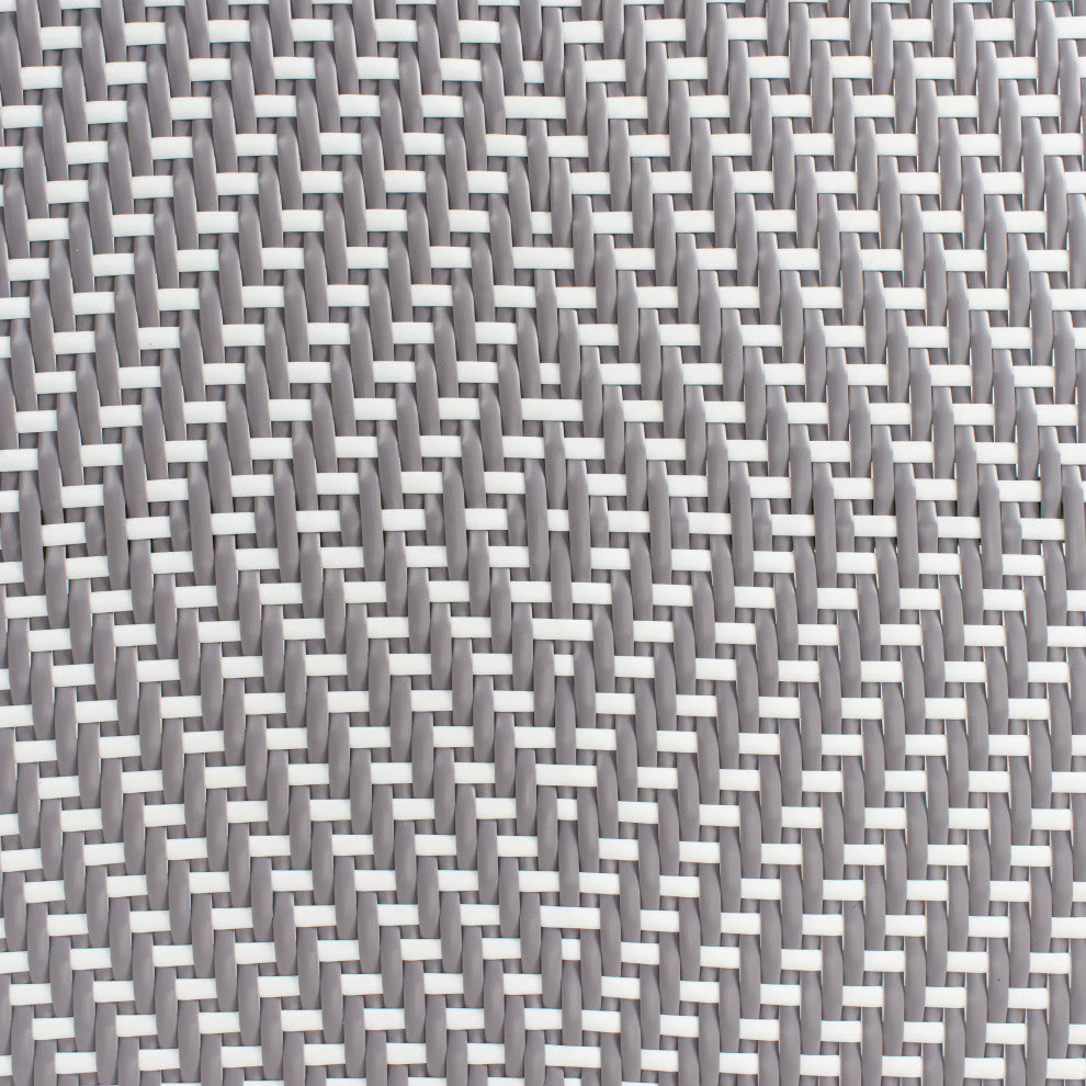 Safavieh Kylie Rattan Bistro Table, Grey/White