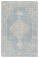Surya Oregon ORG-2306 8'x10' Rug, Sky Blue/Navy/Peach/Bright Yellow/White