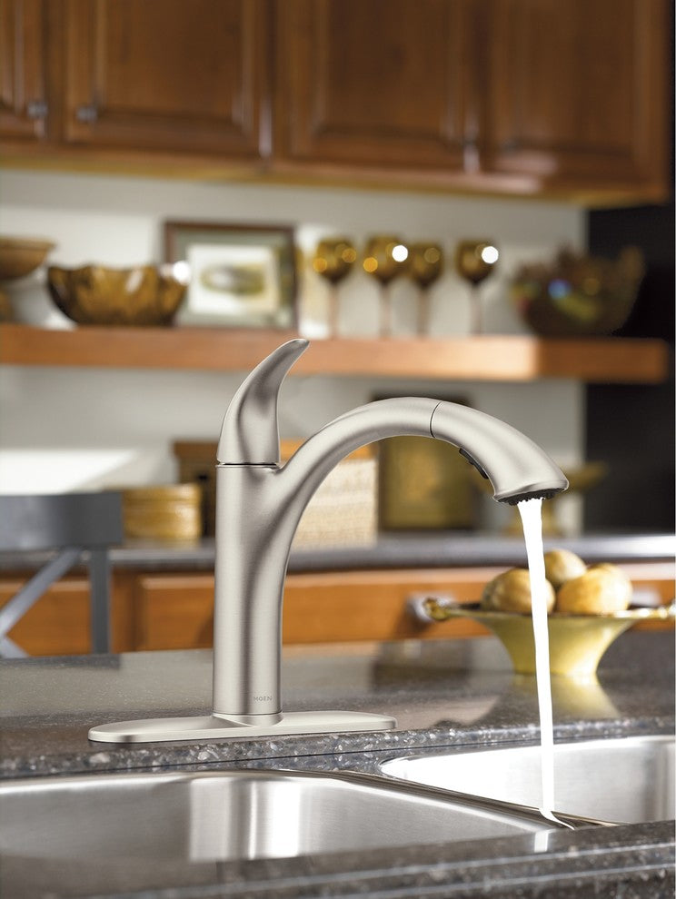 Moen Camerist Single-Handle Pull-Out Kitchen Faucet, Spot Resist Stainless