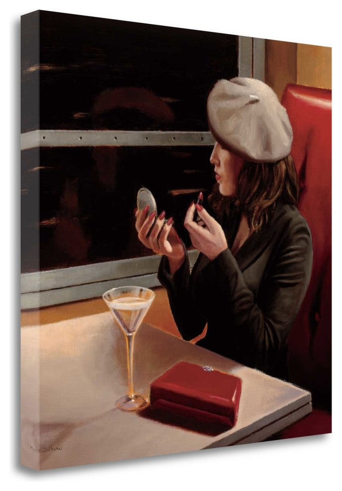 "Dry Martini Crop II" By Myles Sullivan, Giclee Print on Gallery Wrap Canvas
