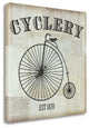 "Cyclery" By Michael Mullan, Giclee Print on Gallery Wrap Canvas, Ready to Hang