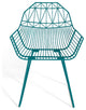 Ace Dining Arm Chair, Matte Teal