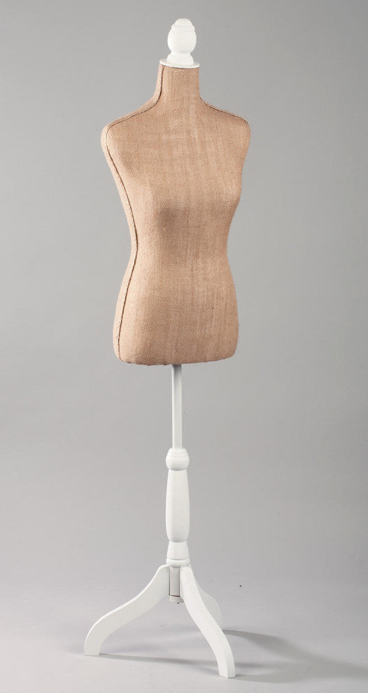 Burlap Mannequin Body Form