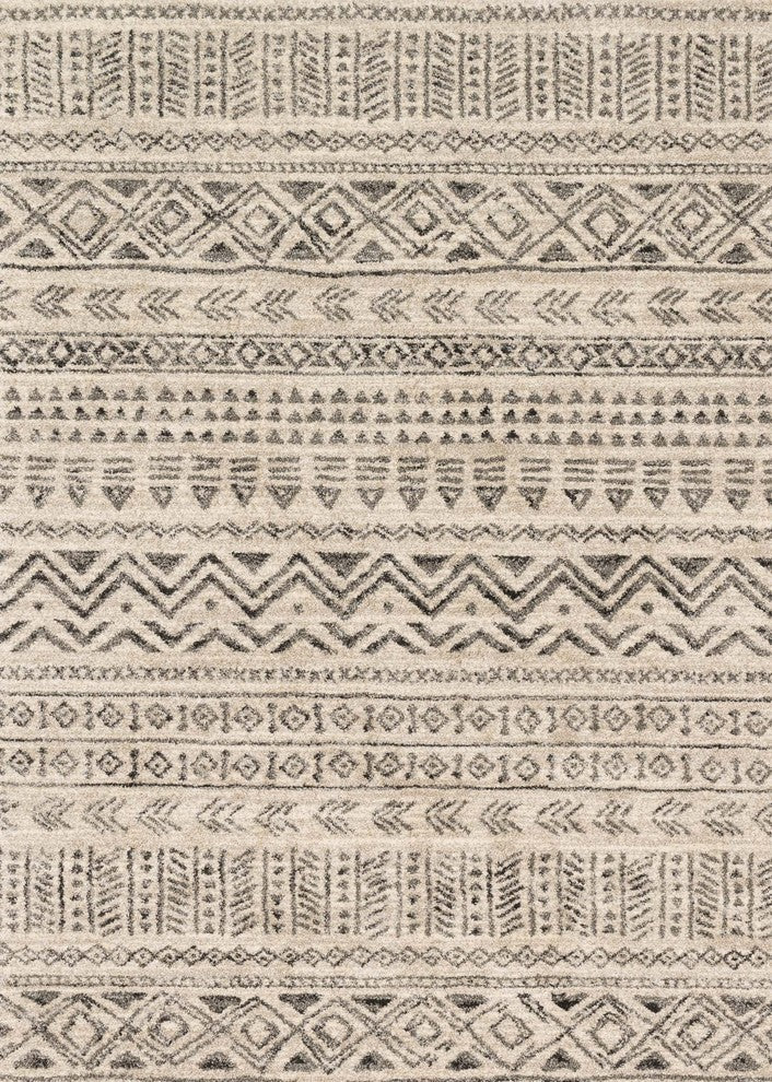 Emory EB-10 Stone Graphite Area Rug, 2'5"x7'7"