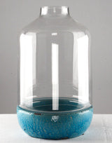 Pottery Jar With Cover, Large