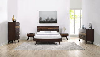 Azara Six Drawer Dresser, Sable