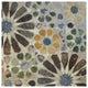 "Alhambra Tile II" Digital Paper Print by Sue Schlabach, 38"x38"
