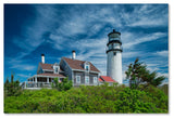 Michael Blanchette Photography 'Cape Cod Light' Canvas Art, 32"x22"