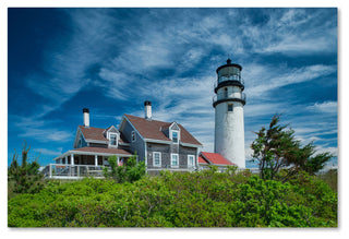 Michael Blanchette Photography 'Cape Cod Light' Canvas Art, 32"x22"