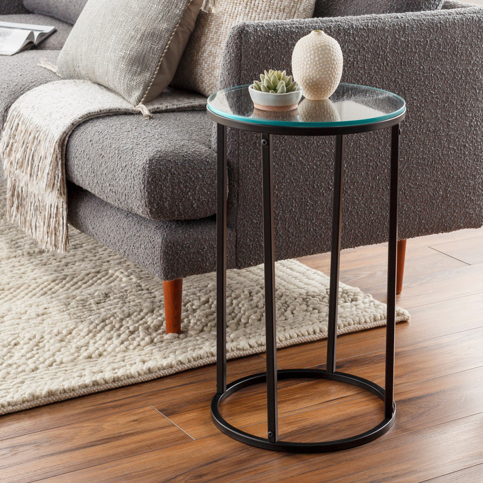 Surya Aryaa Yaa-015 End Table 24"Hx14"Wx14"D