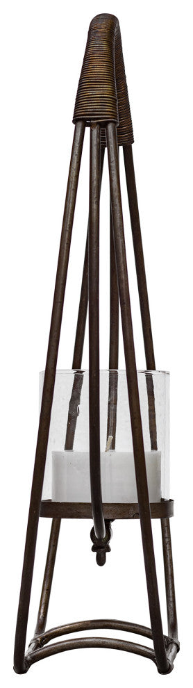 Uttermost Rayne Open Iron Candleholder