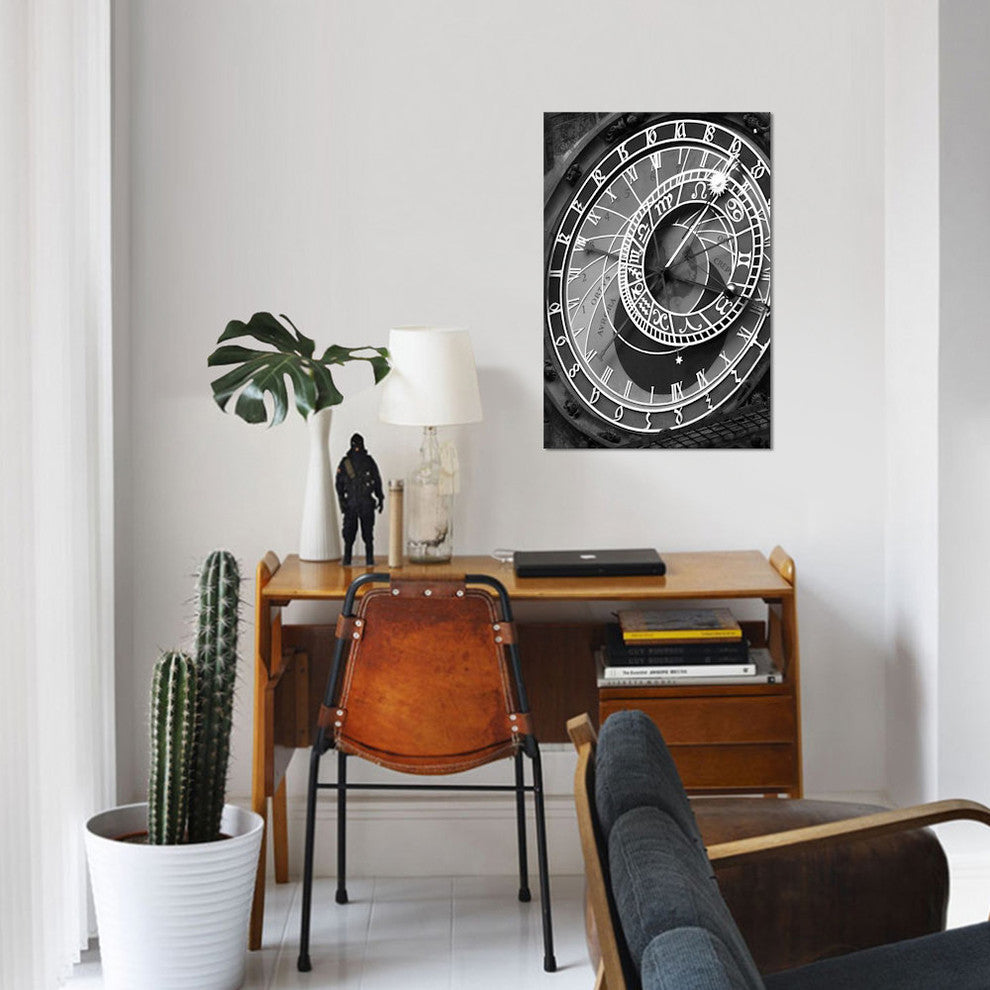 "Astronomic Watch Praha 11" by Moises Levy, Canvas Print, 40x26"