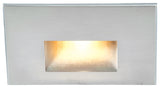 4011 9-15V Step Light, Rectangle, Stainless Steel
