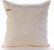 Gold Decorative Pillow Covers 14"x14" Silk, Golden Drops