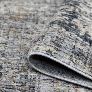 Vermont Allaine Runner, Gray, 2'7" x 8', Abstract