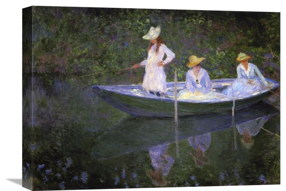 "Barque A Giverny" Artwork, 22"x16"
