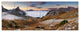Beautiful Summer Panorama, Landscape Canvas Art Print, 70"x28", 6 Panels
