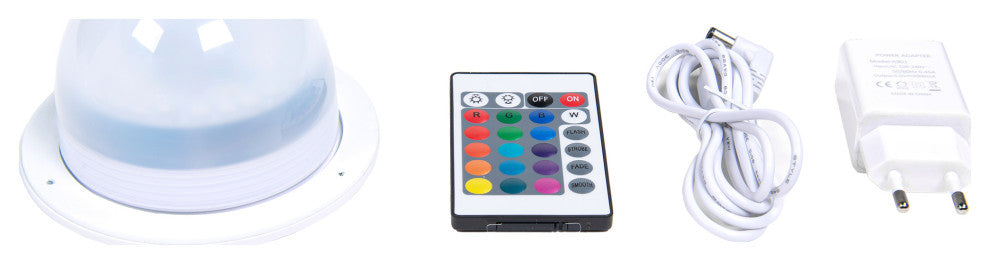 Nova Outdoor Patio Floor Lantern with USB Rechargeable LED Light, Heathered Orange