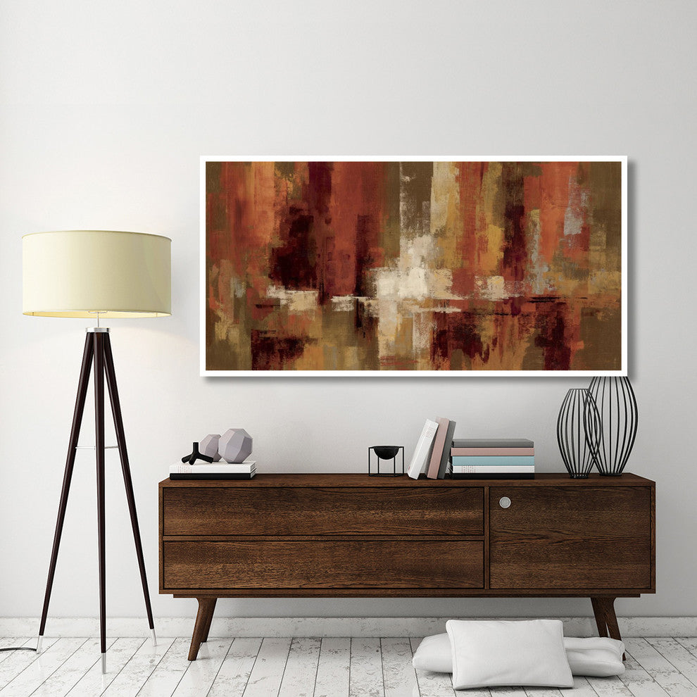 "Castanets" Digital Paper Print by Silvia Vassileva, 74"x38"