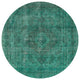 Ahgly Company Indoor Round Mid-Century Modern Area Rugs, 3' Round