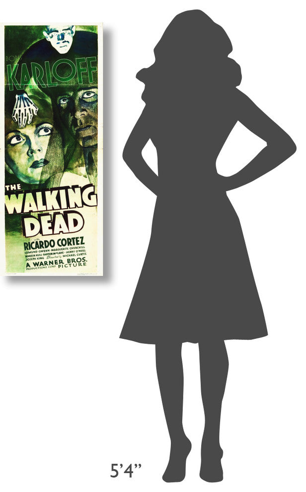 "Walking Dead Insert, 1936" Canvas by Hollywood Photo Archive, 15x36"