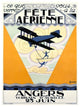 "FÃªte Aerienne Angers" Digital Paper Print by P. L. Armand, 29"x38"