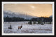 "Snowy Winter" Framed Painting Print, 36x24