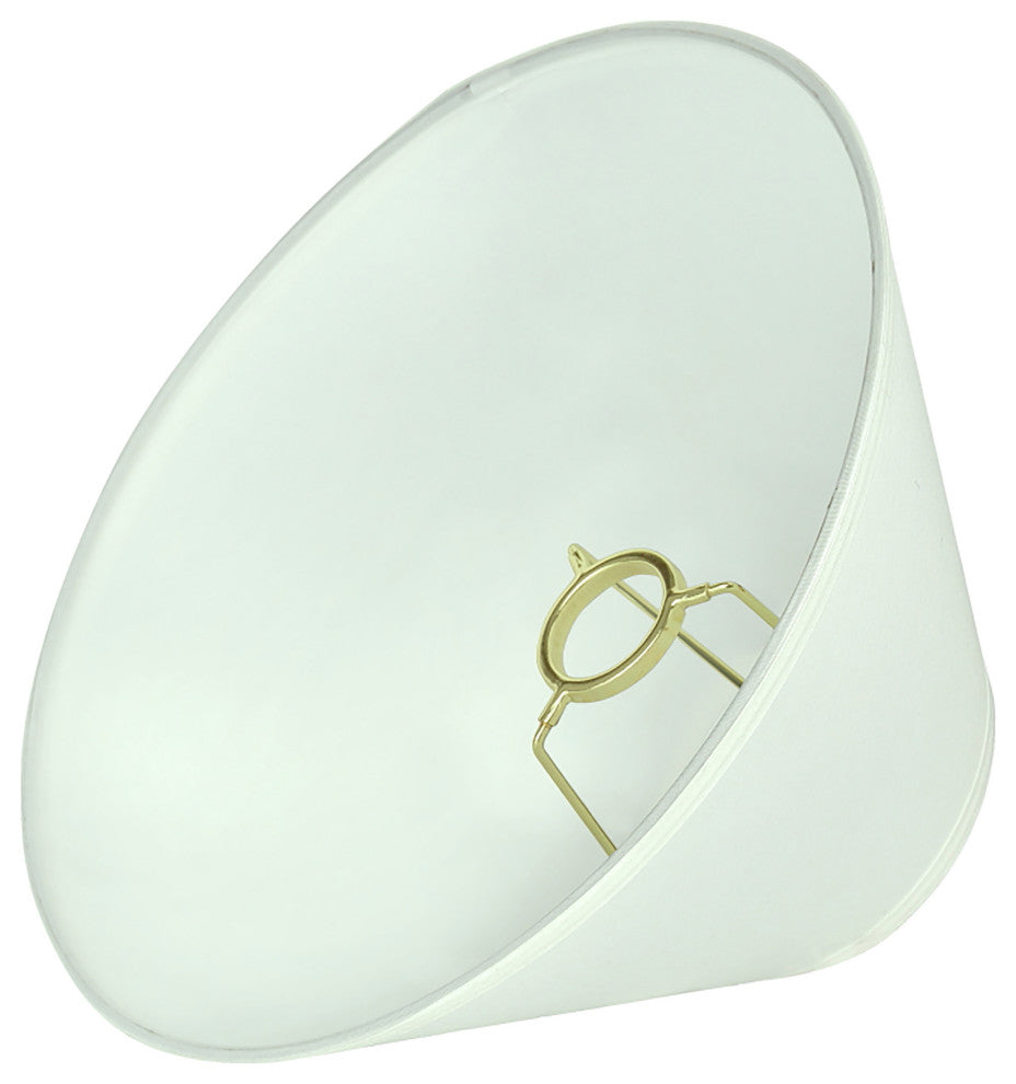 58701 Hardback Empire Shape UNO Lamp Shade, Off White 4"x11"x7"