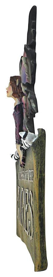 Design Toscano Dont Piss Off The Fairies Plaque