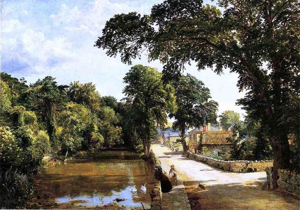 Jasper Francis Cropsey Isle of Wight Wall Decal