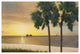 "Naples Sunset" Digital Paper Print by Diane Romanello, 38"x26"
