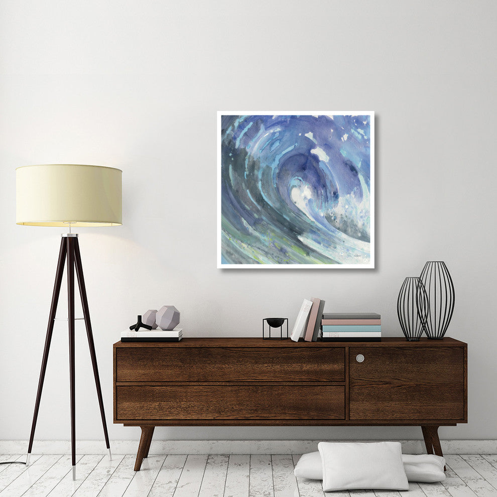 "Curl Crop" Digital Paper Print by Albena Hristova, 38"x38"