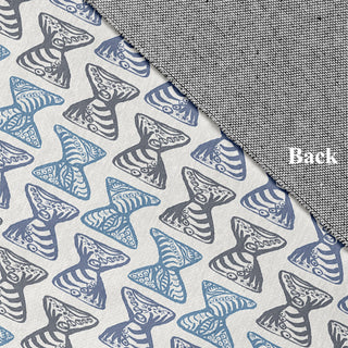 Bongo Beats Rug, Blue, 5'x7'