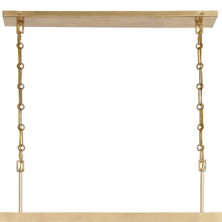 Winham 6 Light Chandelier in Antique Gold with Hand Cut Crystal