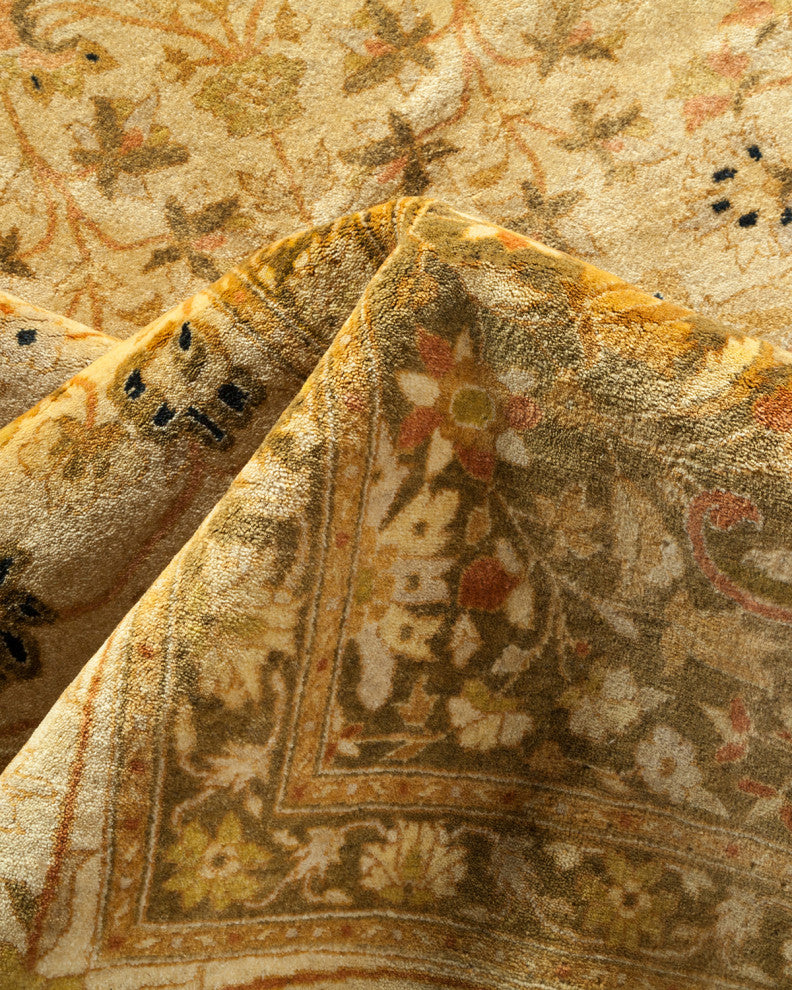 Mogul, One-of-a-Kind Hand-Knotted Area Rug Ivory, 8'1"x9'10"