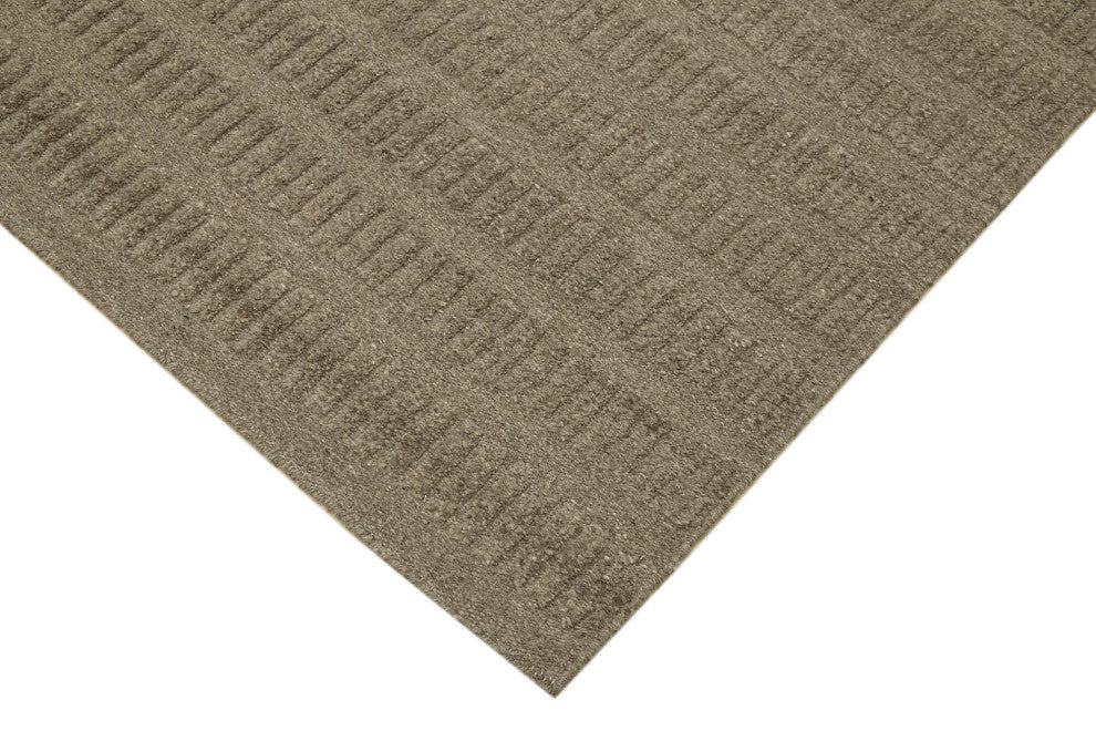 Rug N Carpet - Handwoven Modern Design 7' 1'' x 9' 1'' Wool Unique Kilim Rug