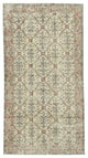 Rug N Carpet - Handmade Oriental 3' 9" x 7' 0" Vintage Small Area Rug