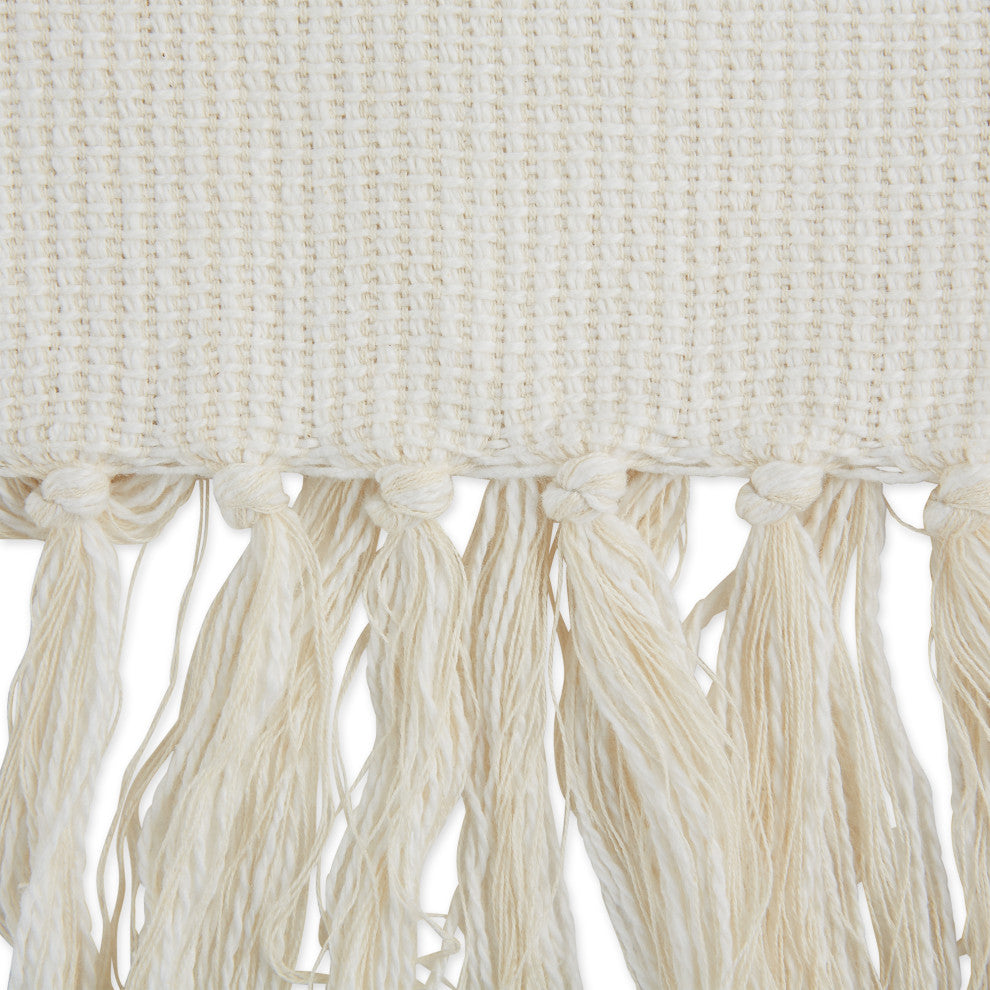 French Blue Diamond Cut Throw