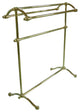 Kingston Brass Pedestal Towel Rack, Polished Brass